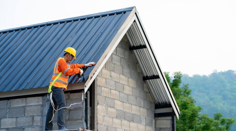Professional metal roof installation in Groveport, OH
